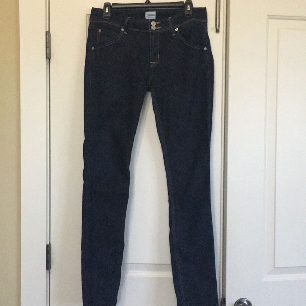 Hudson Collin Midrise Skinny jeans